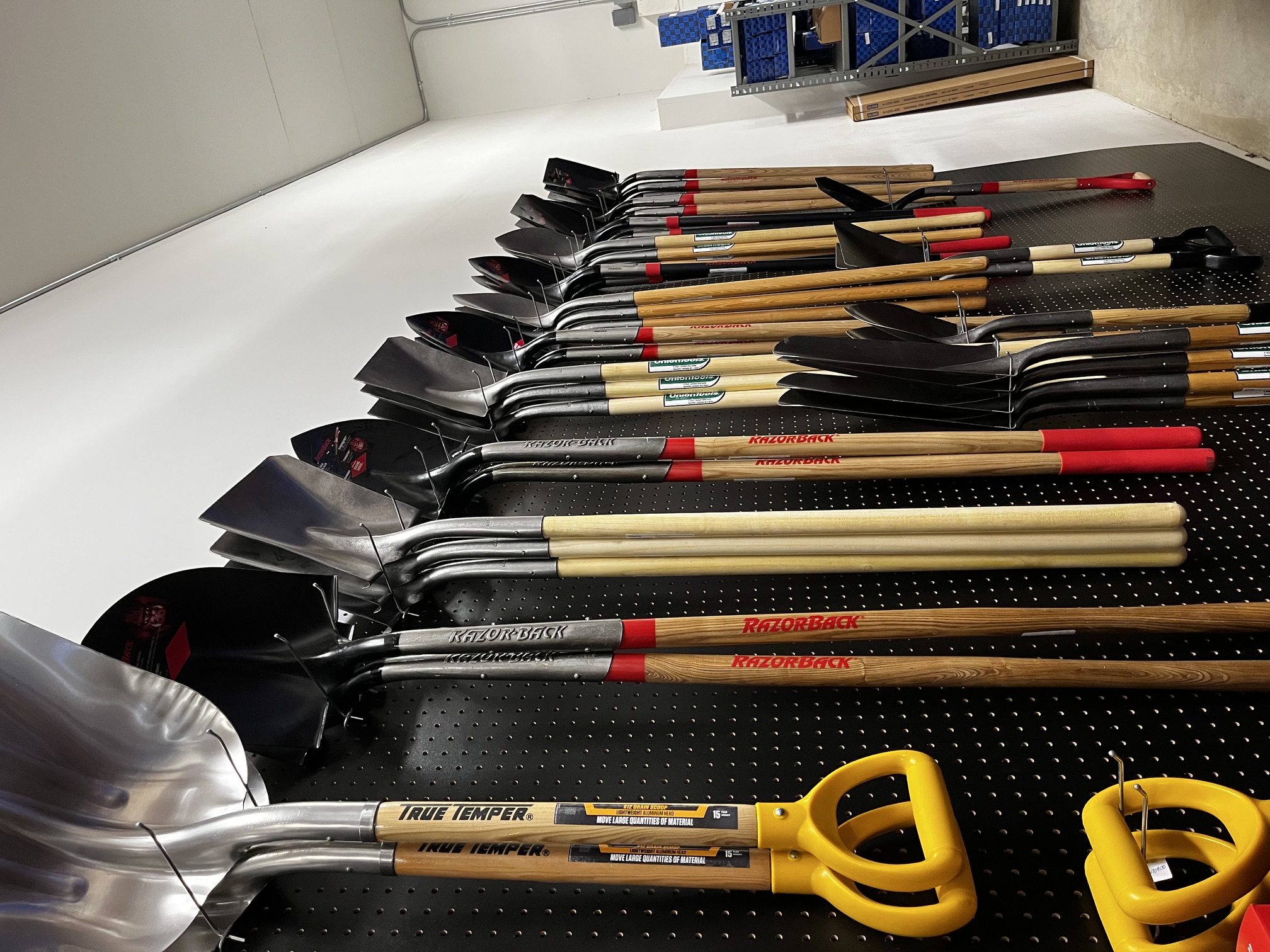 Shovels, Rakes and other landscaping tools